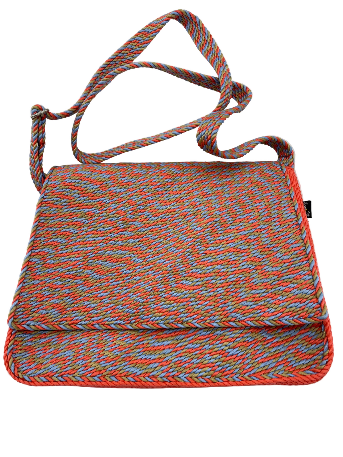 Square Bag handwoven rope bag by Nomadic State of Mind, view 8