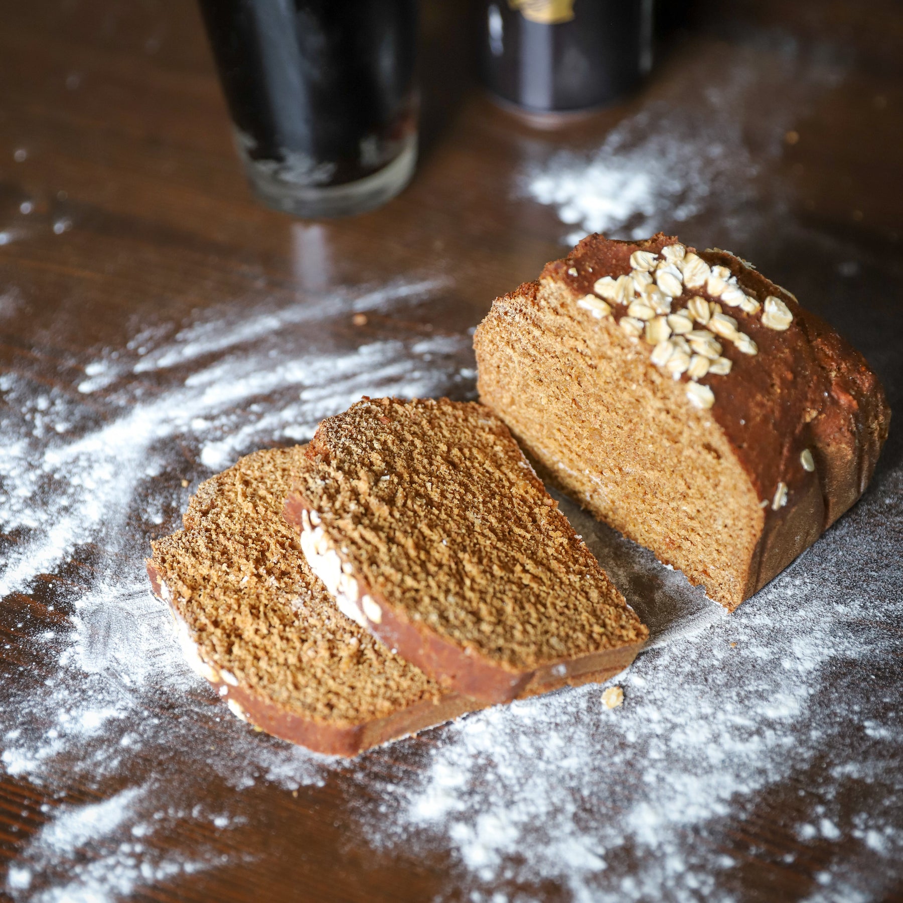 Traditional Irish Guinness Treacle Bread