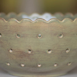 Prodigal Pottery Scalloped Edge Berry Bowl — product view 3