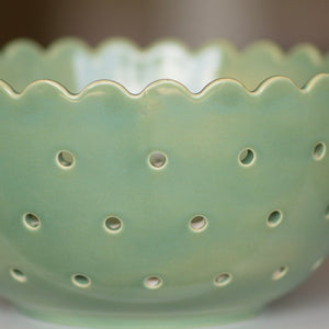 Prodigal Pottery Scalloped Edge Berry Bowl — product view 4