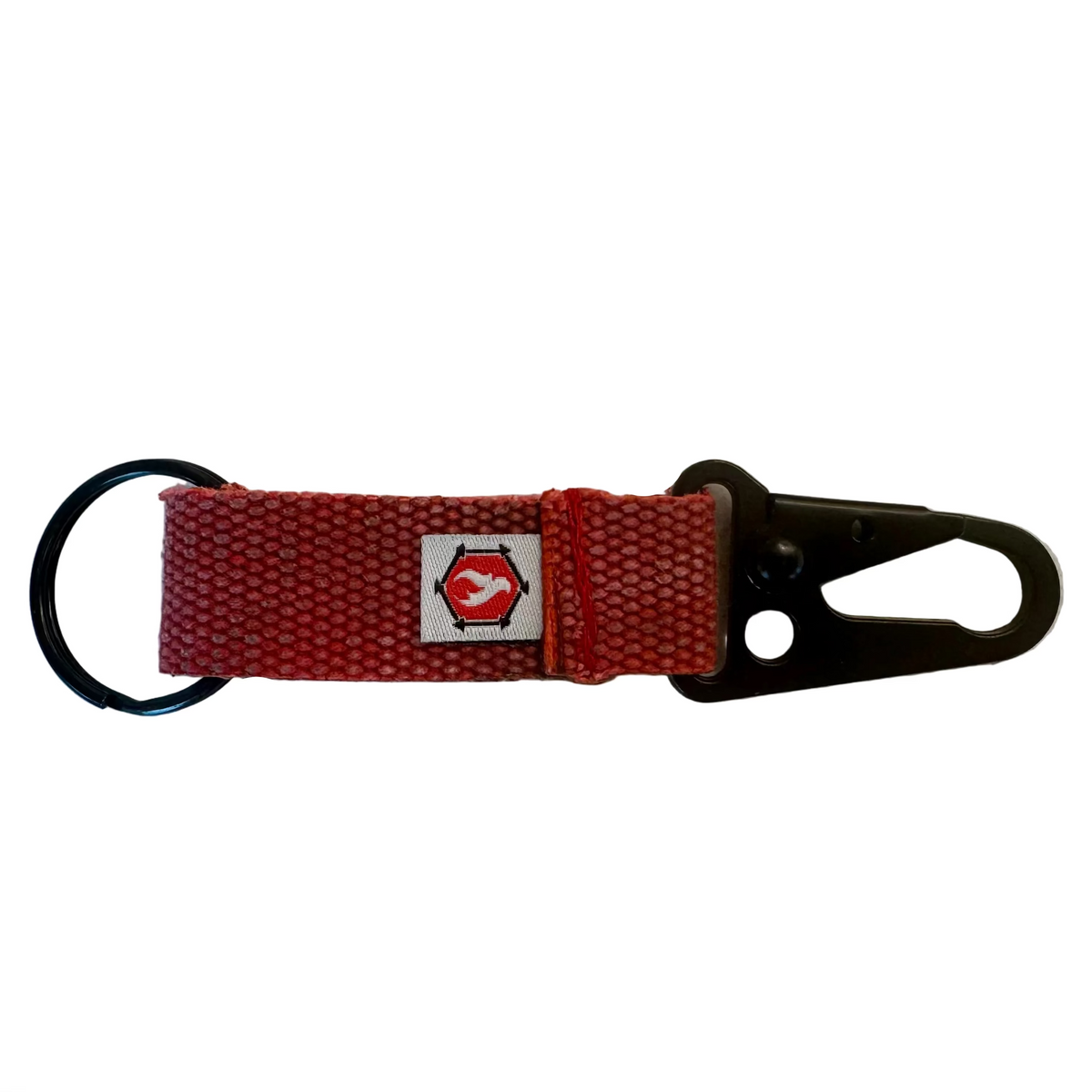 The Chauffeur - Firehose Edition - Durable keychain clip by Recycled Firefighter