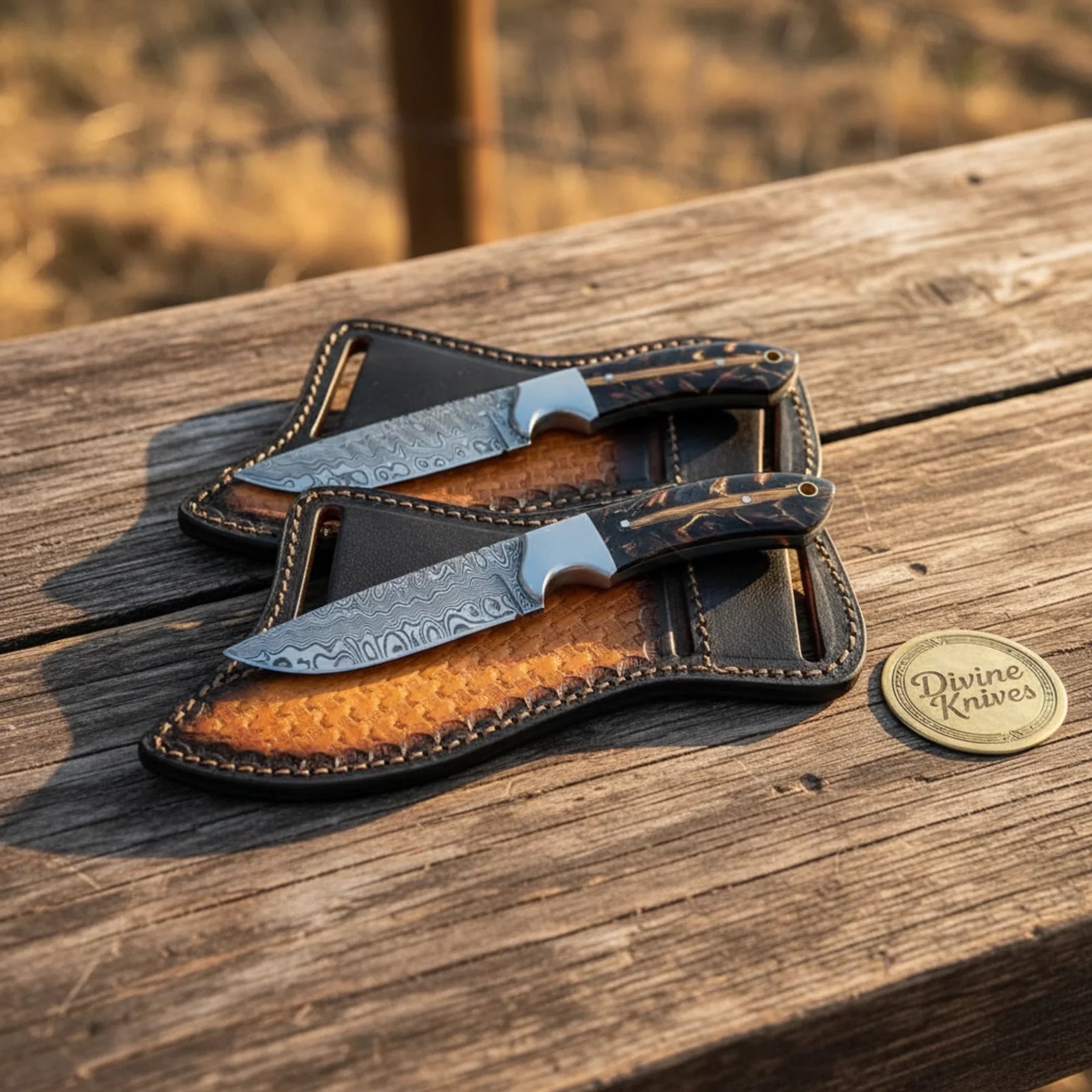 Handcrafted Damascus Chef Knife – Artisan Kitchen Knife