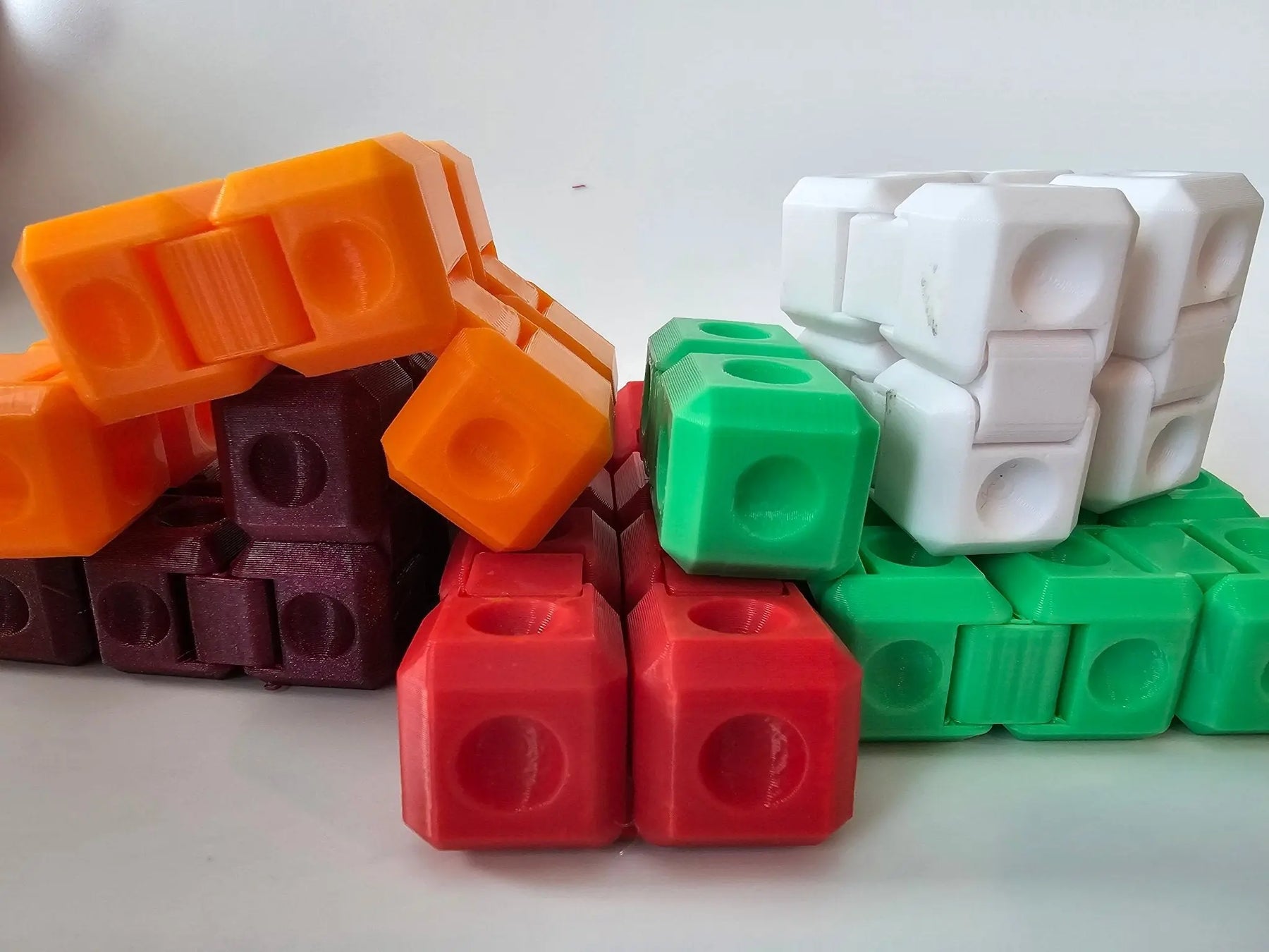 Infinity Fidget Cube assorted wholesale packs for sensory bins therapy tools and kid friendly gift displays