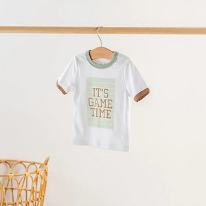 It's Game Time Organic Cotton Kids Tshirt Nola Tawk