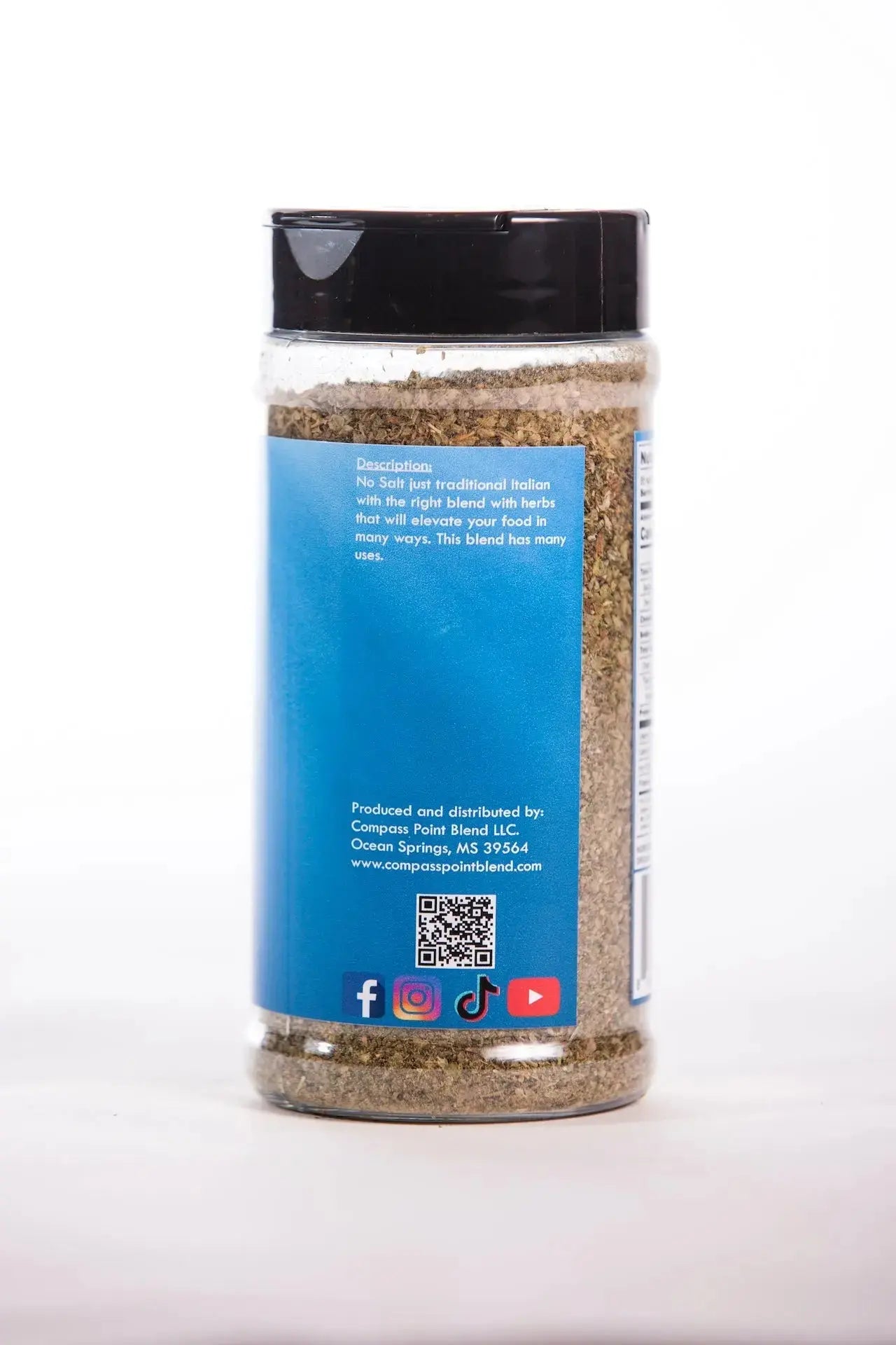 Italian No Salt Herb Blend by Compass Point: Traditional Flavor, Elevate Your Food