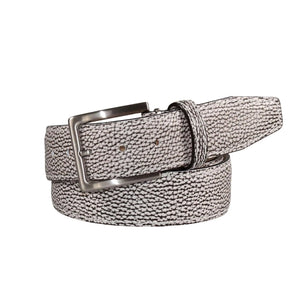 Jack Italian Pebble Grain Belt by Roger Ximenez handmade in Miami