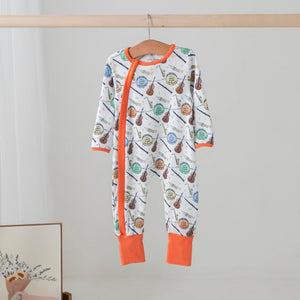 Jazz Festin' Organic Cotton Pajama Set Nola Tawk