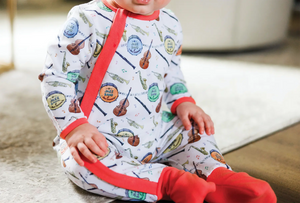 Jazz Festin' Organic Cotton Pajama Set Nola Tawk