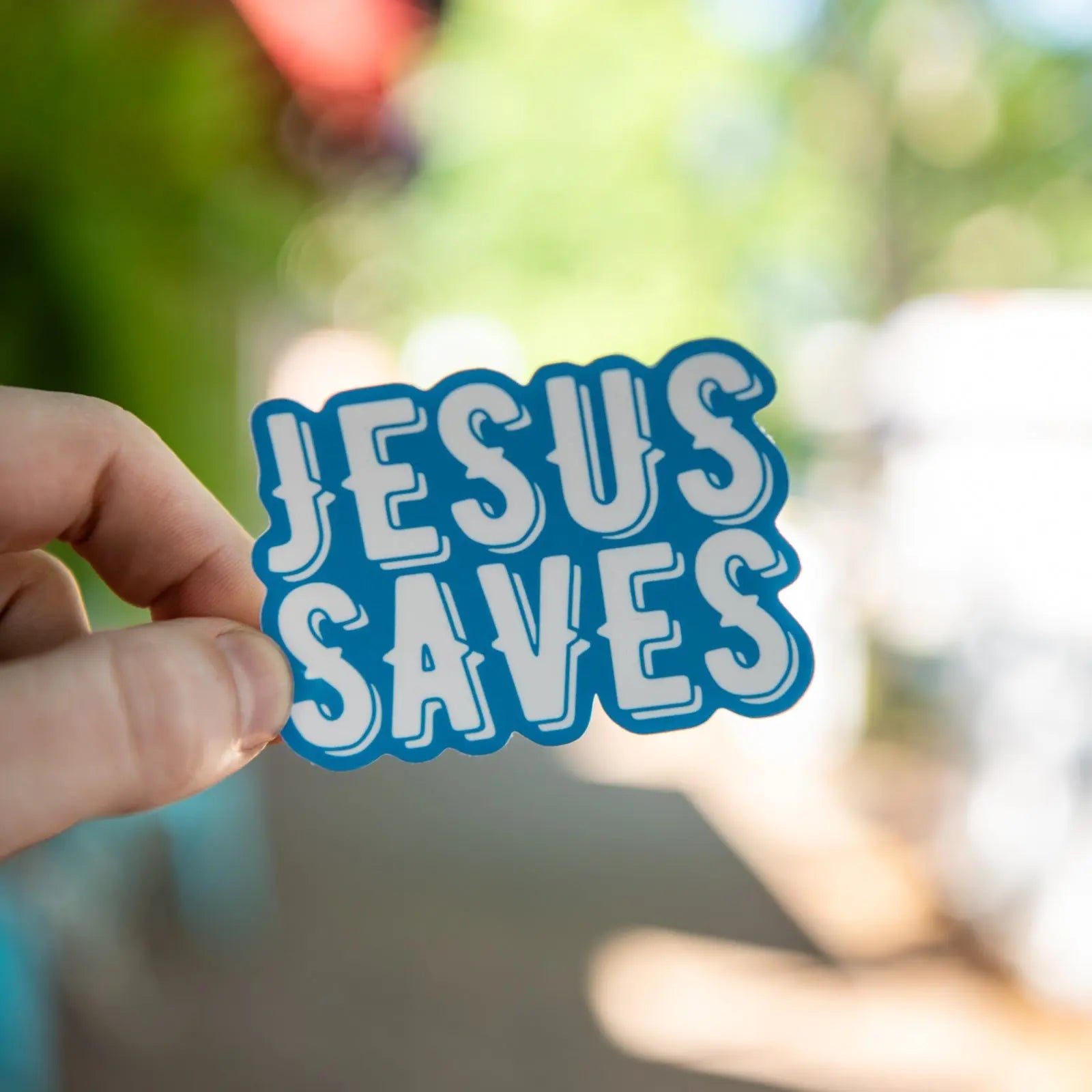 Jesus Saves - Sticker Still Magnolia