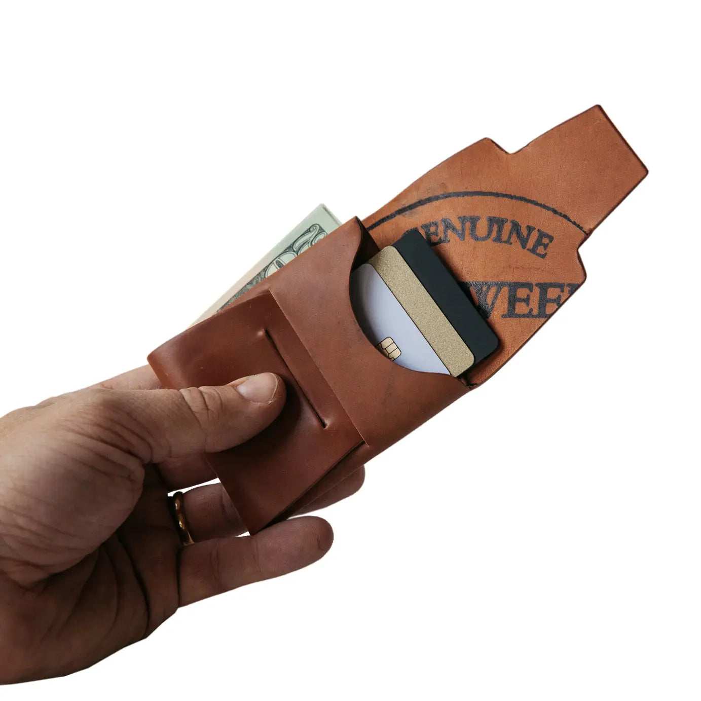 Johnny Wallet - Natural Shell Cordovan Loyal Stricklin
