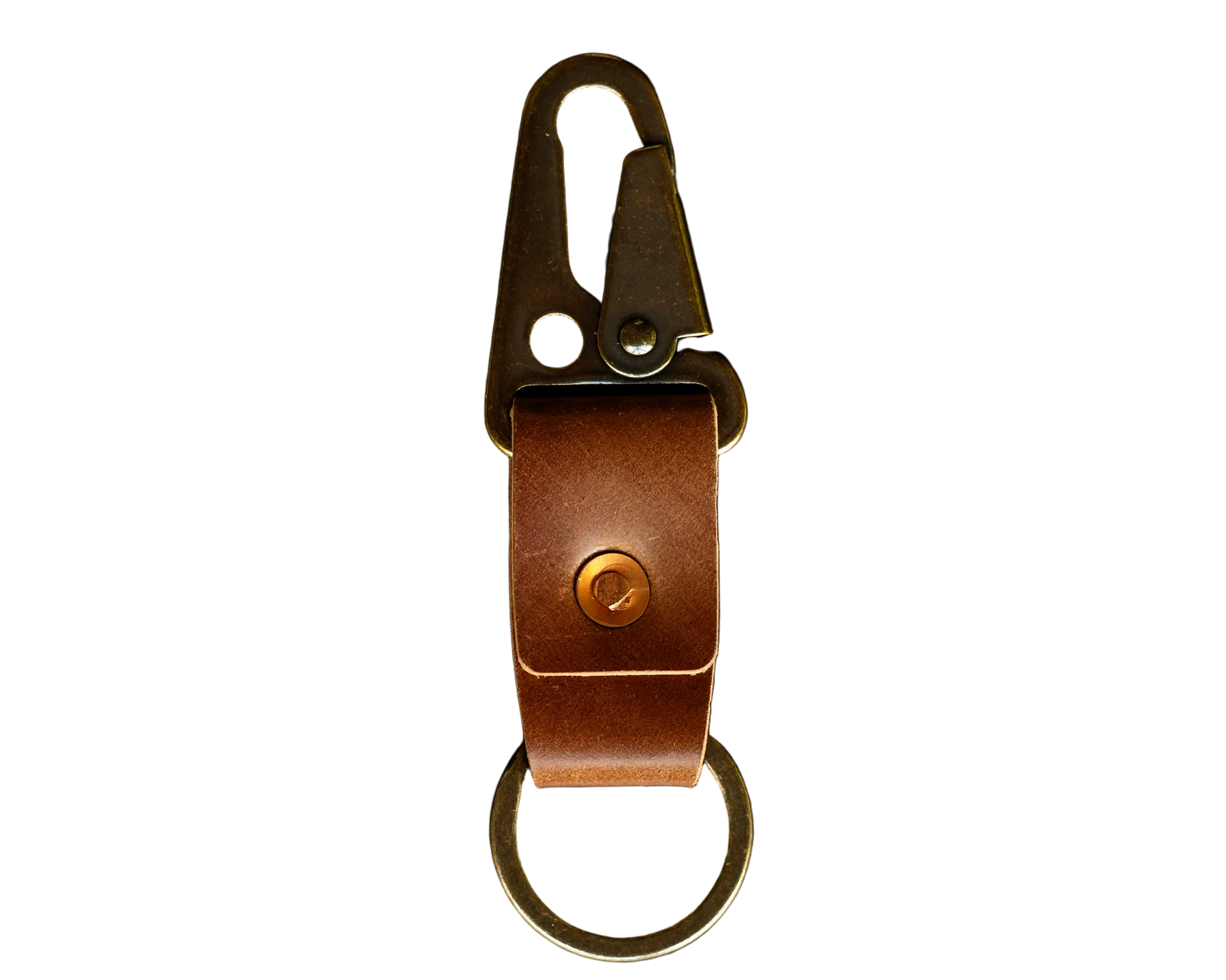 Key Clip - Bourbon Shell Cordovan Loyal Stricklin