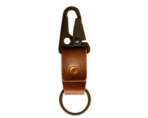Key Clip - Bourbon Shell Cordovan Loyal Stricklin