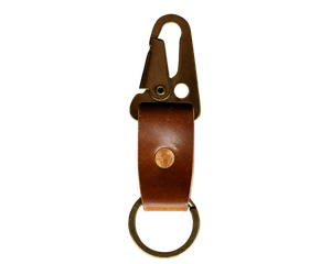 Key Clip - Bourbon Shell Cordovan Loyal Stricklin