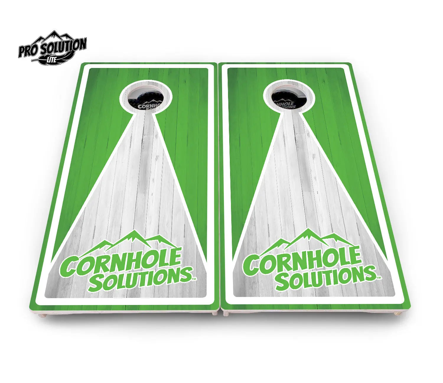 Keyhole CS Logo Cornhole Boards - Pro Solution Lite Series Cornhole Solutions