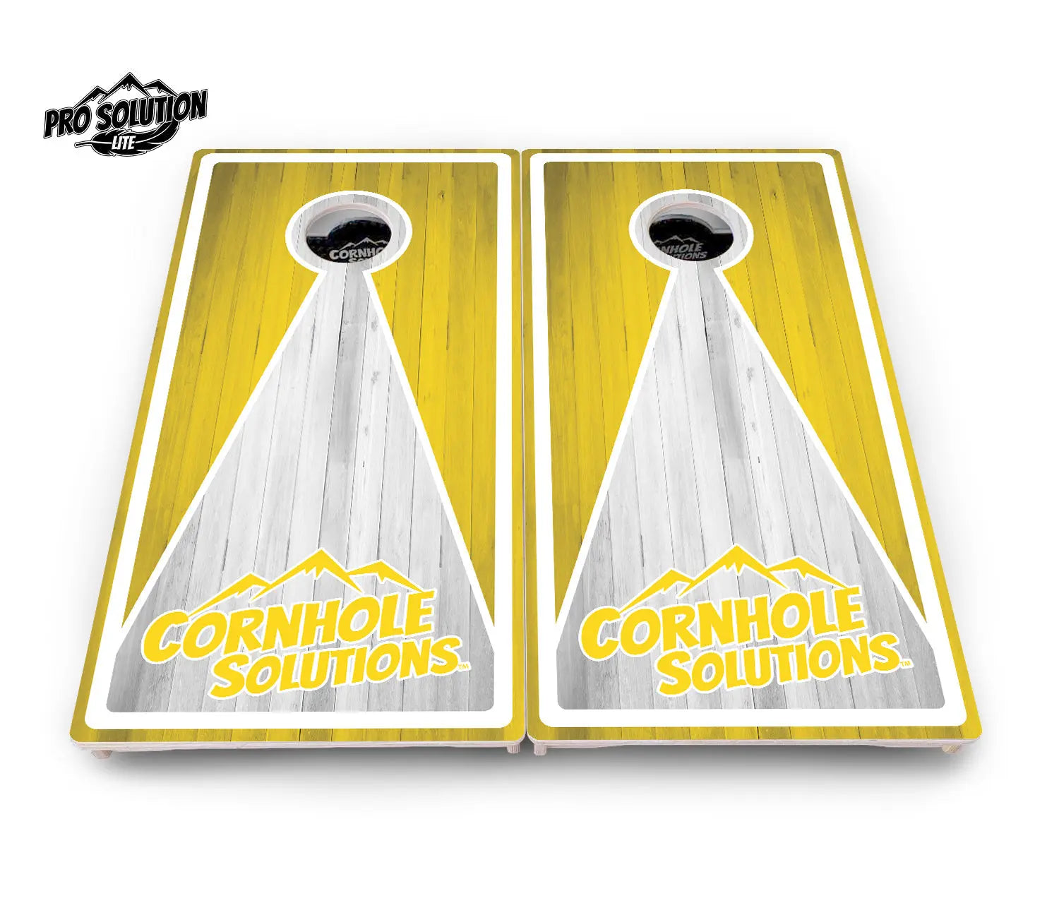 Keyhole CS Logo Cornhole Boards - Pro Solution Lite Series Cornhole Solutions