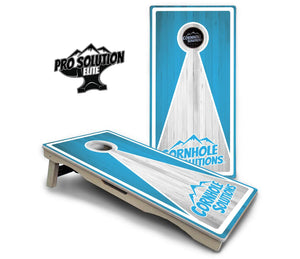 Keyhole Design Options CS Logo Cornhole Boards - Pro Solution Elite Series Cornhole Solutions