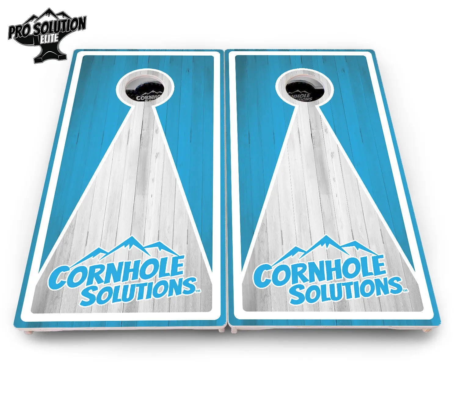 Keyhole Design Options CS Logo Cornhole Boards - Pro Solution Elite Series Cornhole Solutions