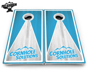 Keyhole Design Options CS Logo Cornhole Boards - Pro Solution Elite Series Cornhole Solutions