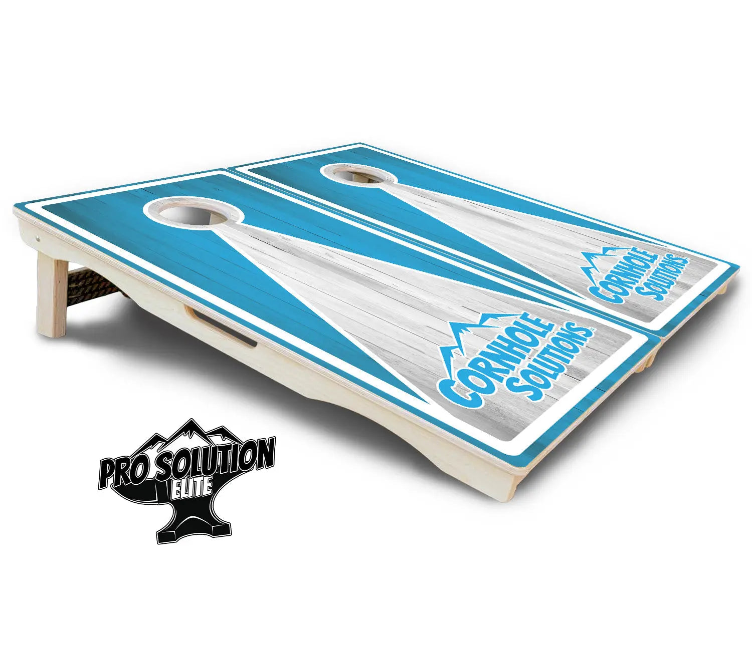 Keyhole Design Options CS Logo Cornhole Boards - Pro Solution Elite Series Cornhole Solutions