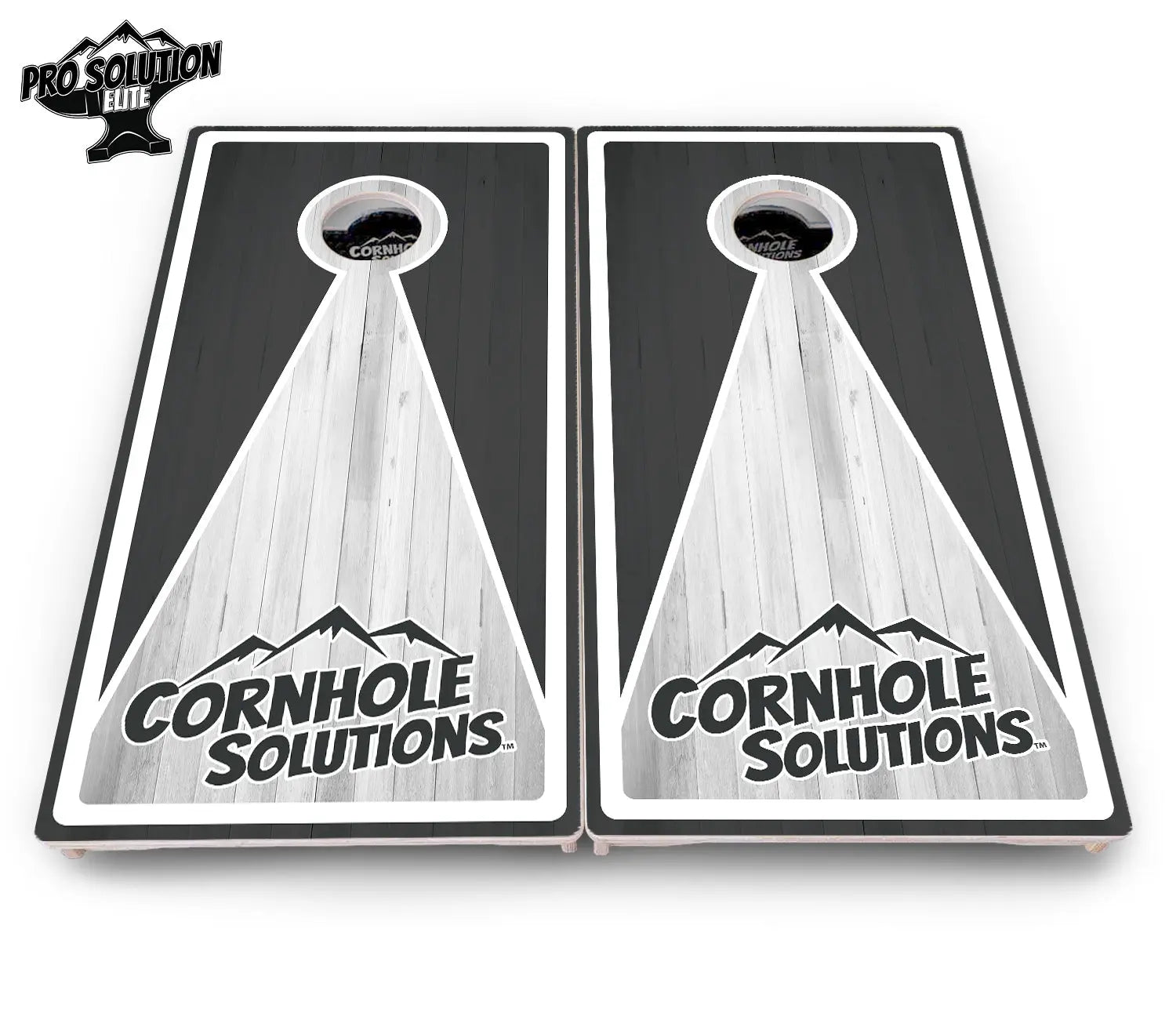 Keyhole Design Options CS Logo Cornhole Boards - Pro Solution Elite Series Cornhole Solutions