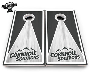 Keyhole Design Options CS Logo Cornhole Boards - Pro Solution Elite Series Cornhole Solutions