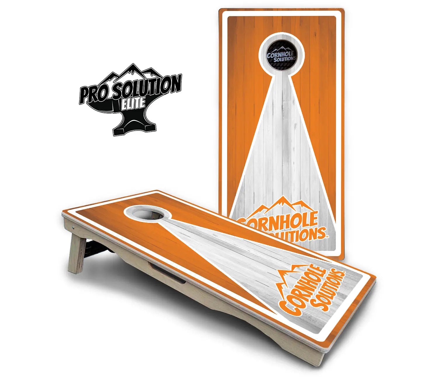 Keyhole Design Options CS Logo Cornhole Boards - Pro Solution Elite Series Cornhole Solutions