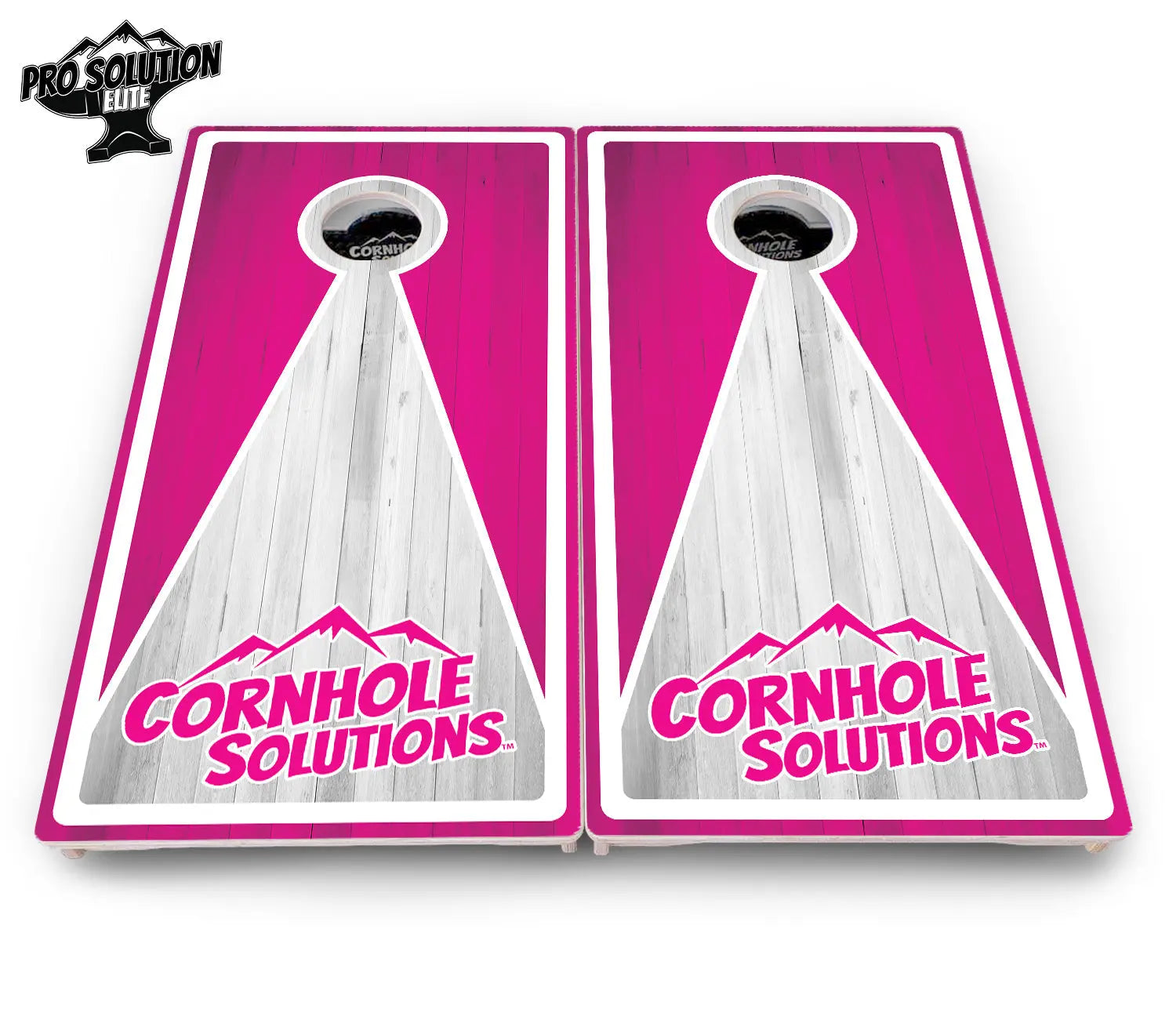 Keyhole Design Options CS Logo Cornhole Boards - Pro Solution Elite Series Cornhole Solutions
