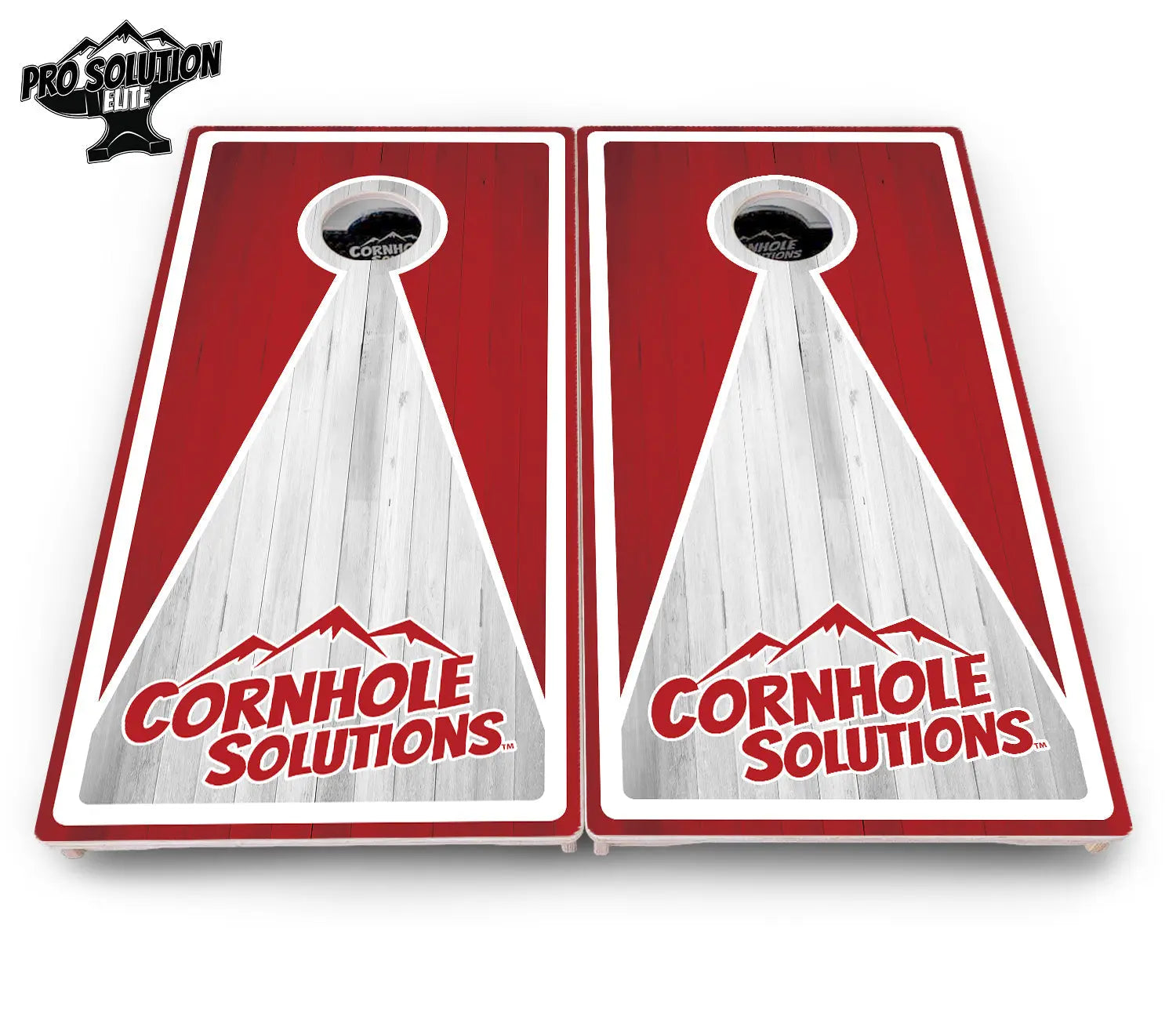 Keyhole Design Options CS Logo Cornhole Boards - Pro Solution Elite Series Cornhole Solutions