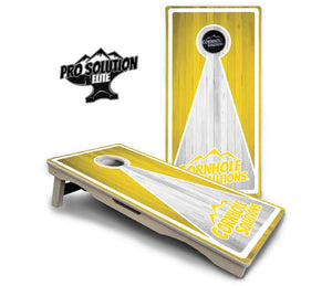 Keyhole Design Options CS Logo Cornhole Boards - Pro Solution Elite Series Cornhole Solutions