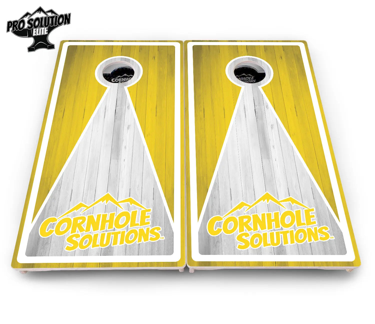 Keyhole Design Options CS Logo Cornhole Boards - Pro Solution Elite Series Cornhole Solutions