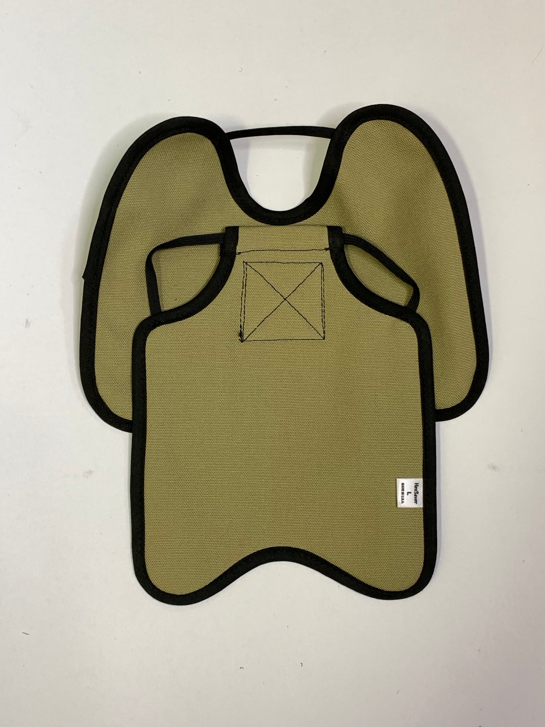 Hen Saver Chicken Saddle for Hens with Shoulder Protectors (Made in USA Hen Apron)