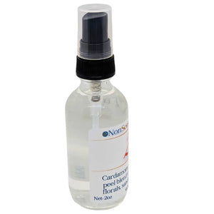 Kudzu ResilMist room spray bottle with a black spray nozzle and label, featuring product information.