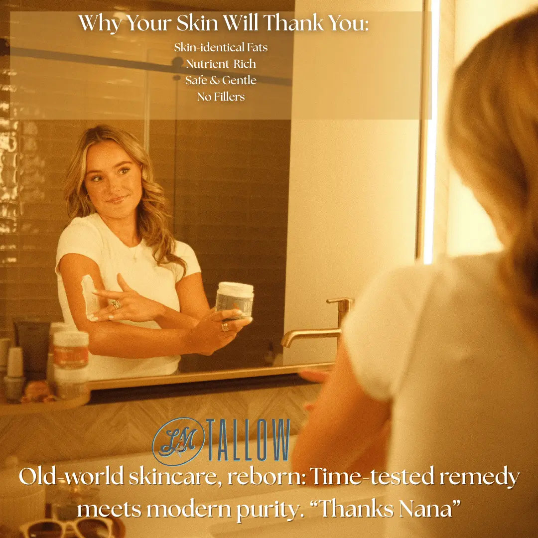 Lady May Coffee-Infused Tallow Eye Cream – Brighten, Firm & Revitalize Naturally The Lady May