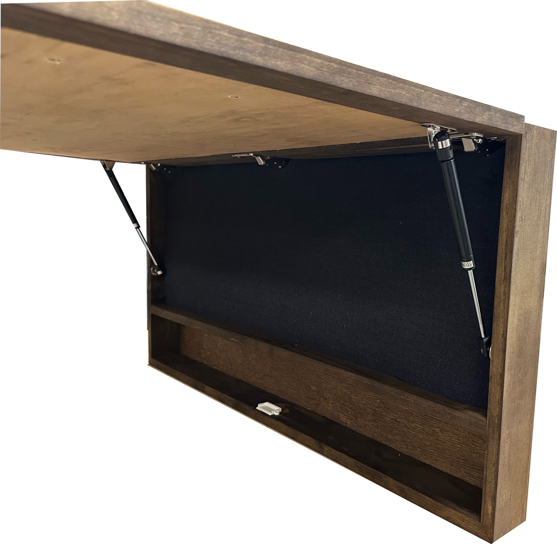 Deer and Elk Gun Concealment Furniture - Handcrafted Wooden Gun Cabinets - Gun Shelf Hidden Storage for Rifles, Shotguns, & Handguns - Quick Access Hidden Wall Safe (Extra Large)