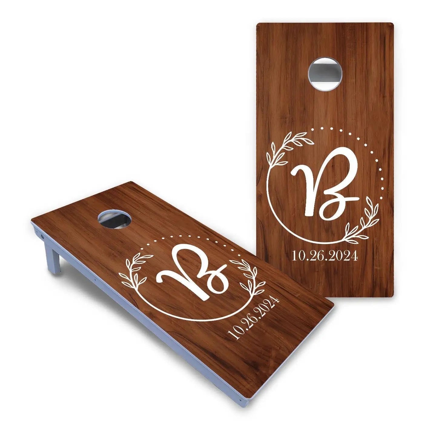 Laurel Wreath Cornhole Boards - All Weather Series Cornhole Solutions
