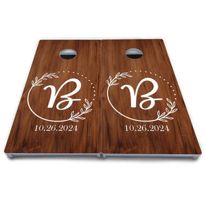 Laurel Wreath Cornhole Boards - All Weather Series Cornhole Solutions