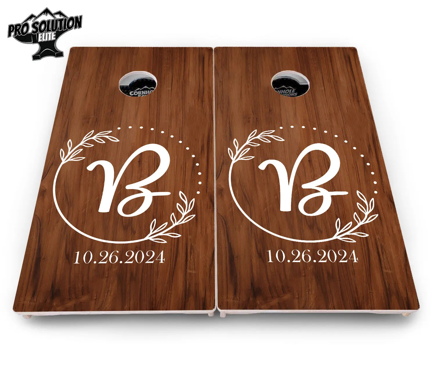 Laurel Wreath Cornhole Boards - Pro Solution Elite Series Cornhole Solutions