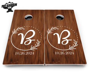 Laurel Wreath Cornhole Boards - Pro Solution Elite Series Cornhole Solutions