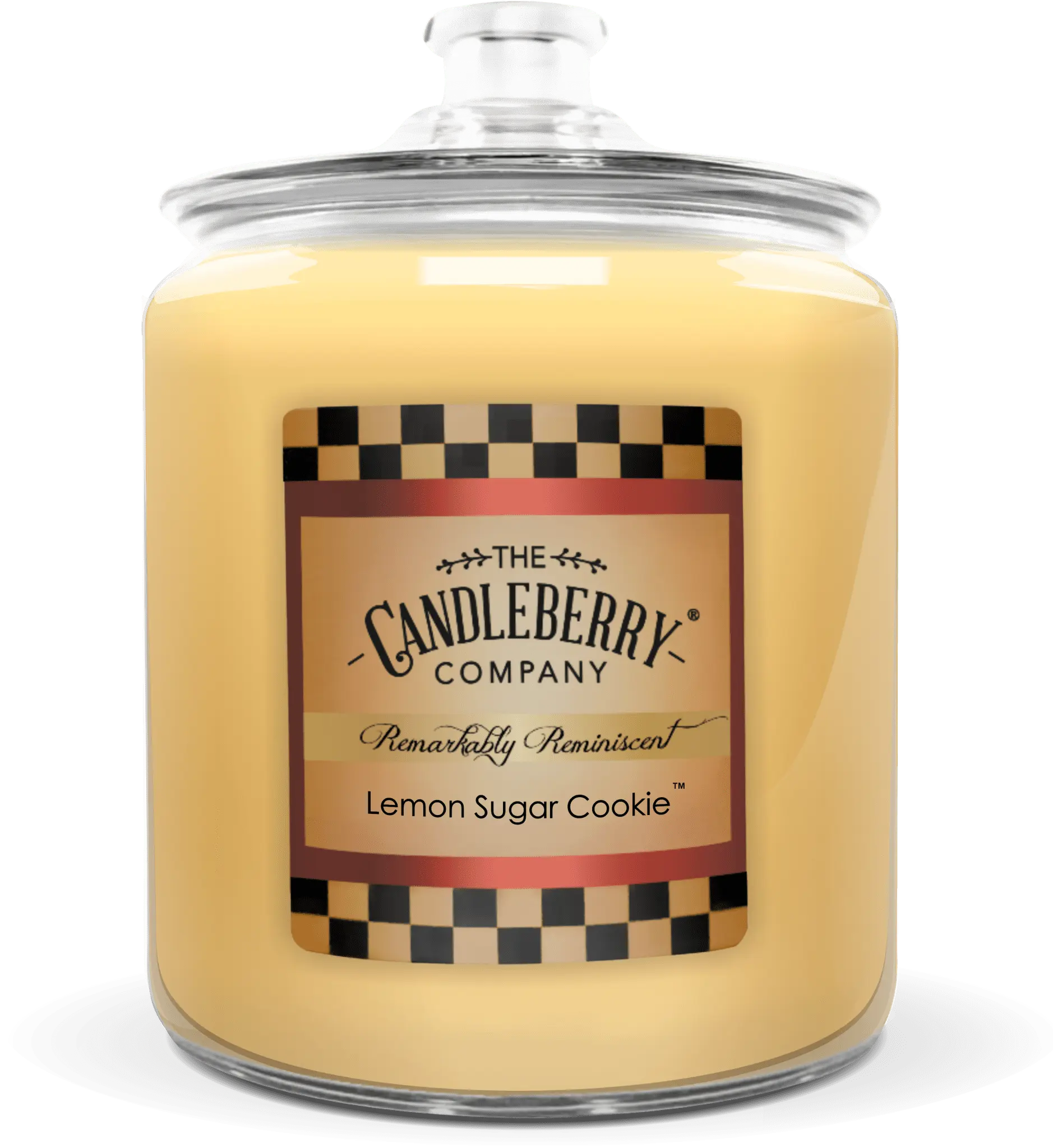 Lemon Sugar Cookie™, 4 - Wick, Cookie Jar Candle (Collective) The Candleberry® Candle Company