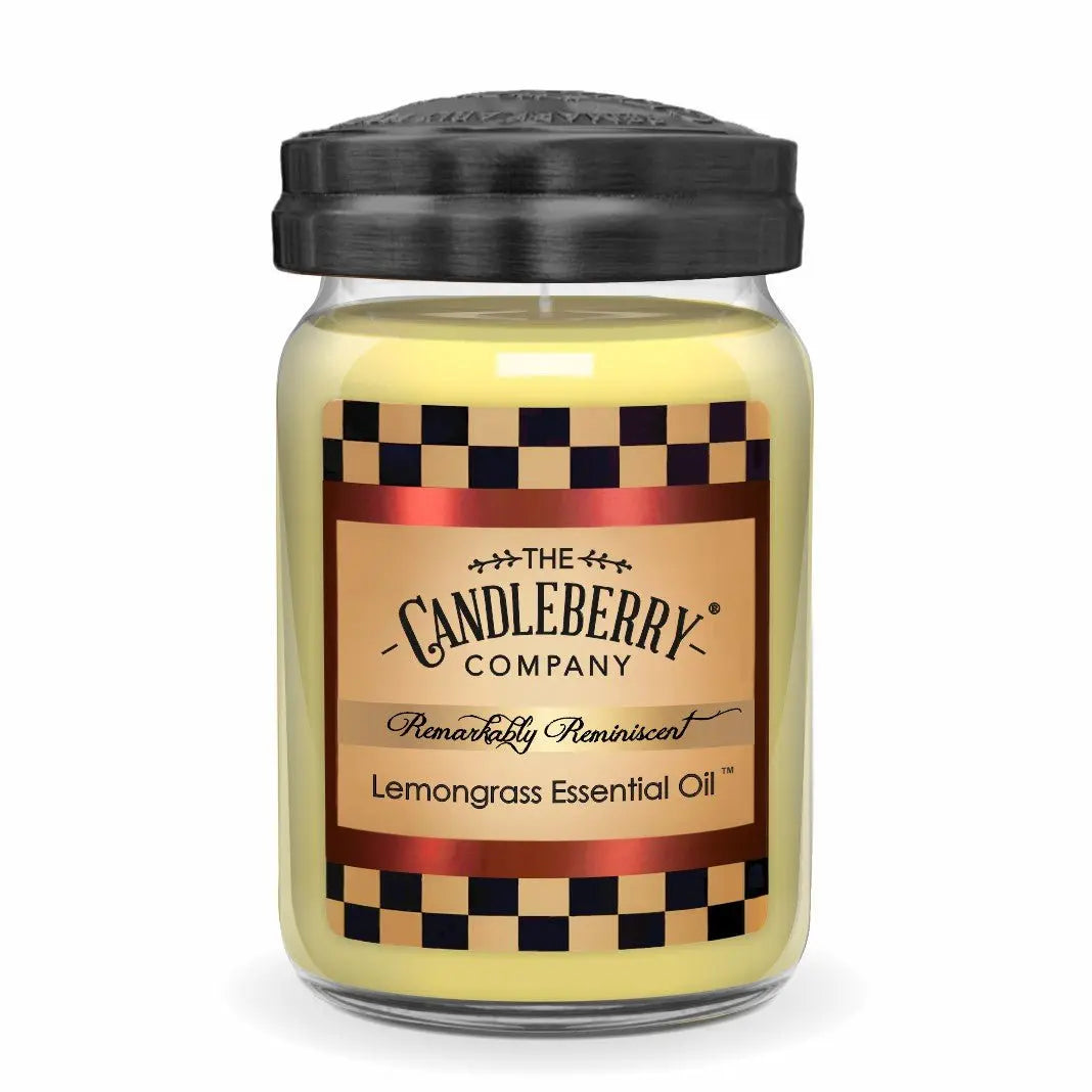 Lemongrass Essential Oil™, Large Jar Candle (Collective) The Candleberry® Candle Company