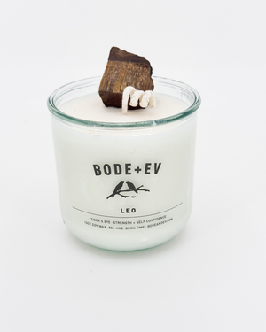 Leo | Bold Leather, Amber + Vanilla | July 23 to August 22