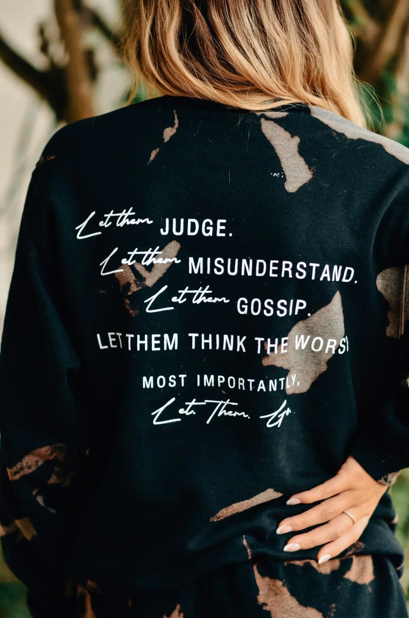 Let Them Bomba Sweatshirt Southern Bliss Company