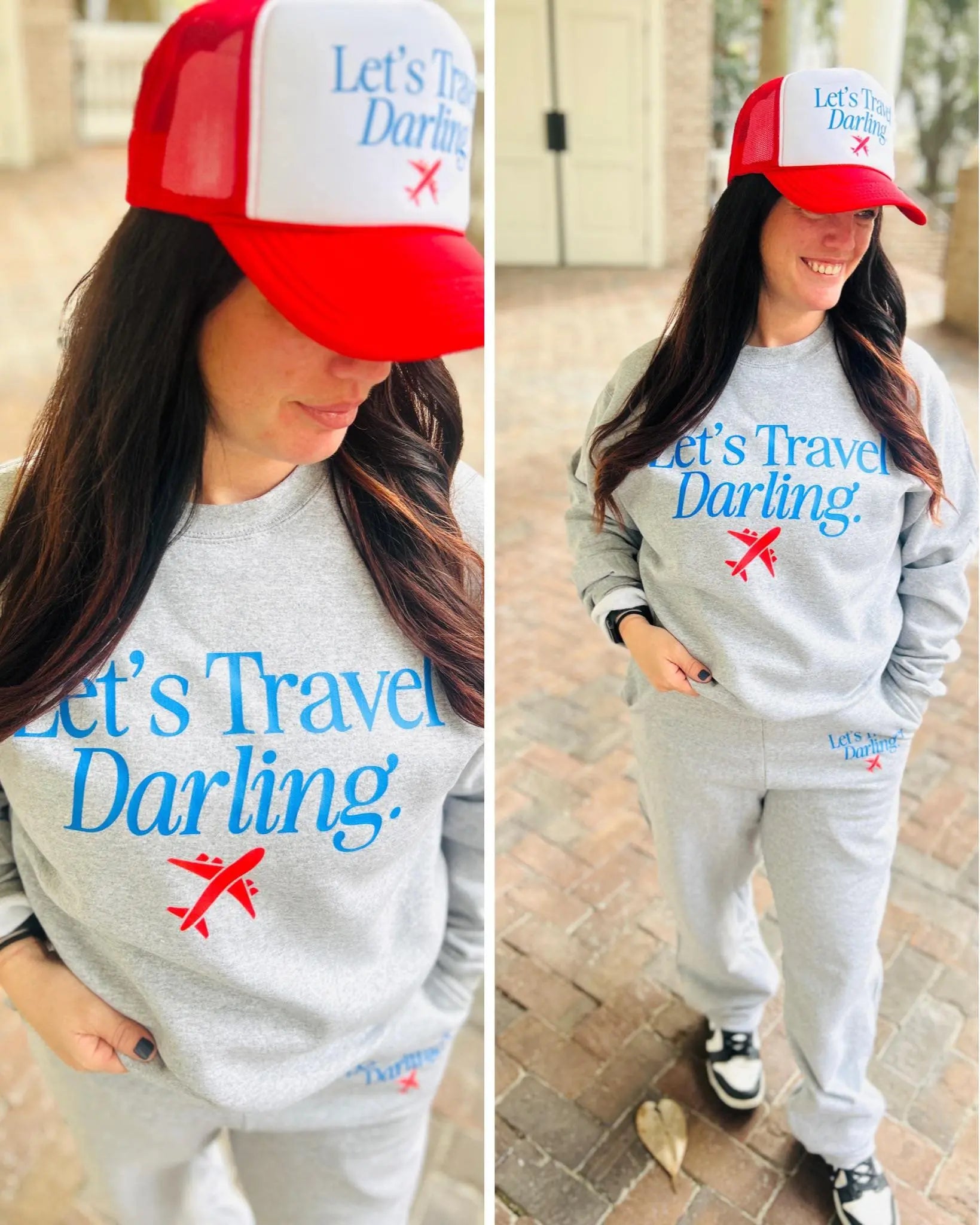 Let's Travel Sweatshirt Southern Bliss Company