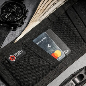 Lieutenant Wallet - Combat Leather Edition Recycled Firefighter