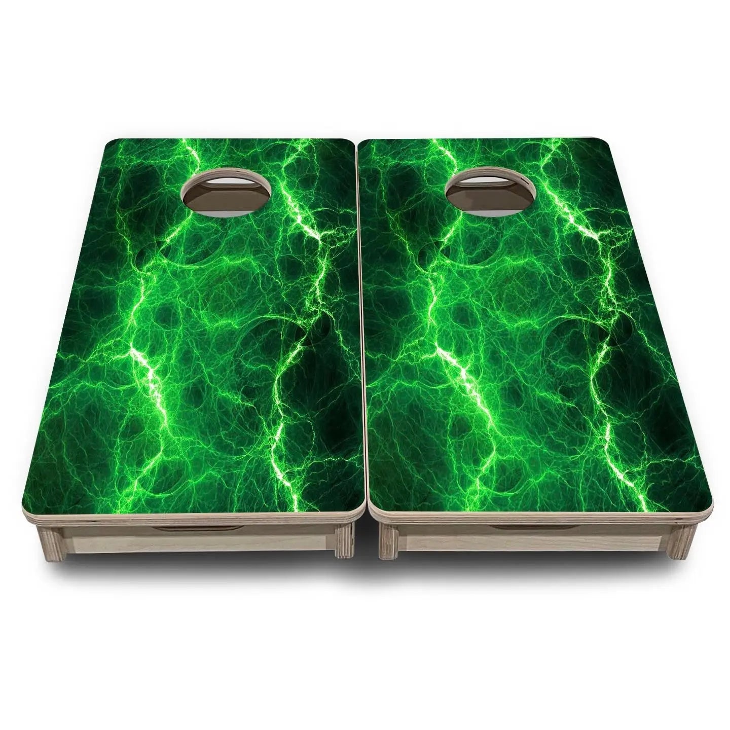 Lightning - Mini Cornhole Board Set (12" x 24") with 8 Mini Bags