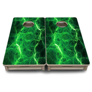 Lightning - Mini Cornhole Board Set (12" x 24") with 8 Mini Bags