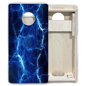Lightning - Mini Cornhole Board Set (12" x 24") with 8 Mini Bags