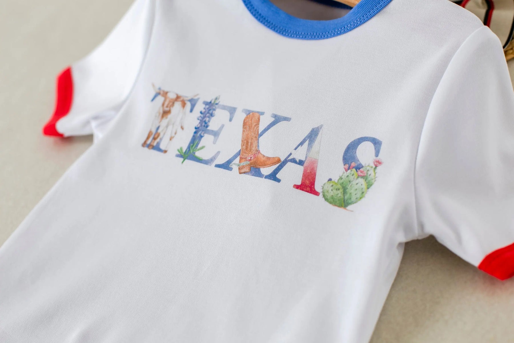 Little Texan Organic Cotton Kids Tshirt Nola Tawk