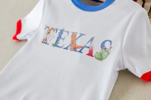 Little Texan Organic Cotton Kids Tshirt Nola Tawk