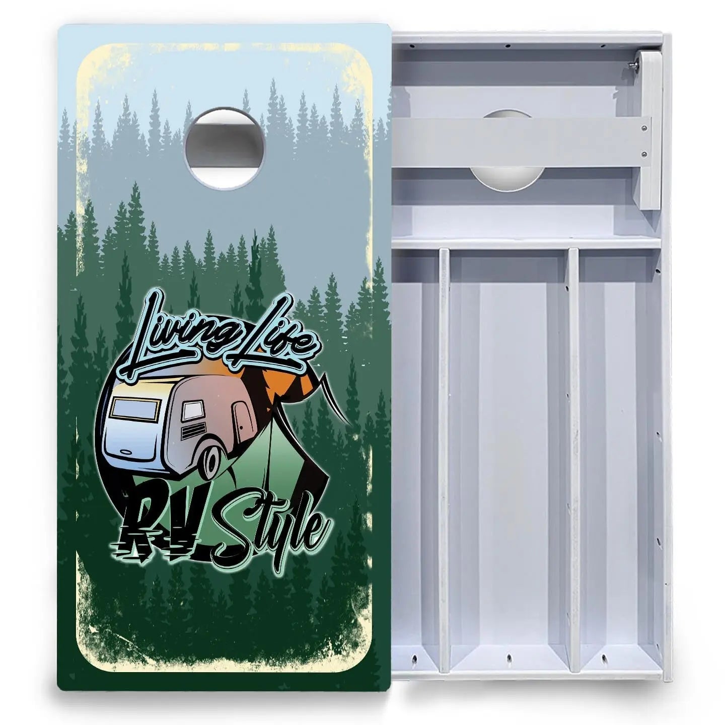 Living Life RV Style Cornhole Boards - All Weather Series Cornhole Solutions